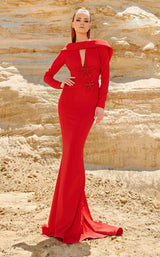 2 of 5 MNM Couture 2768 Red