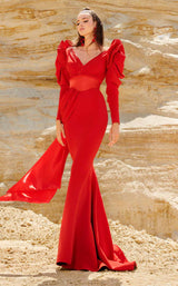 2 of 7 MNM Couture 2770 Red