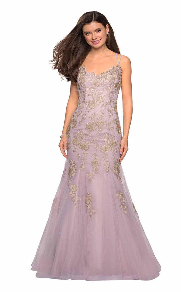 La Femme 27710 Mauve/Gold