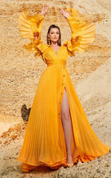 1 of 2 MNM Couture 2775 Mustard