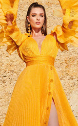2 of 2 MNM Couture 2775 Mustard