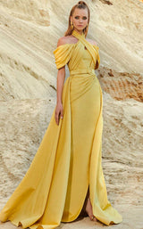 2 of 6 MNM Couture 2776 Yellow