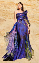 1 of 5 MNM Couture 2783 Multi-Blue