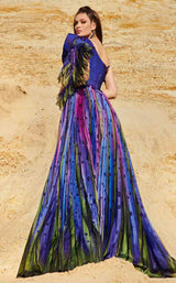 5 of 5 MNM Couture 2783 Multi-Blue