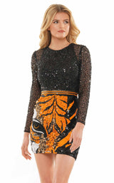 1 of 2 Colors Dress 2807 Dress Black