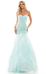 2 of 3 Colors Dress 2814 Light Blue