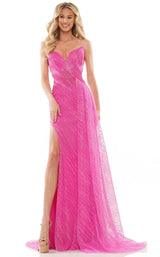 1 of 3 Colors Dress 2823 Hot Pink