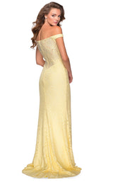 6 of 20 La Femme 28301 Pale Yellow