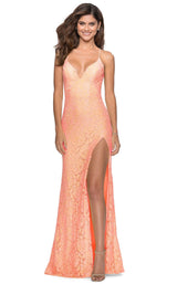 4 of 12 La Femme 28359 Peach