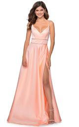 1 of 8 La Femme 28385 Peach