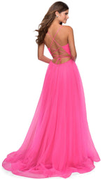 7 of 14 La Femme 28561 Neon Pink