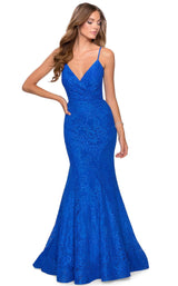 5 of 12 La Femme 28564 Royal Blue