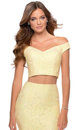 9 of 14 La Femme 28565 Pale Yellow