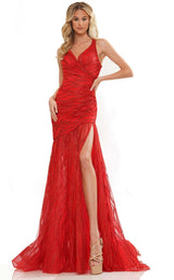 3 of 4 Colors Dress 2856 Red