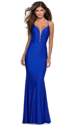 4 of 18 La Femme 28574 Royal Blue
