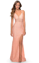 2 of 10 La Femme 28591 Peach