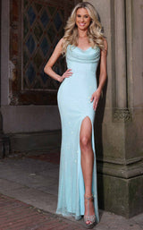 2 of 6 Colors Dress 2859 Tiffany Blue