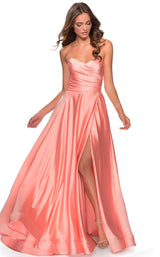 9 of 24 La Femme 28608 Peach