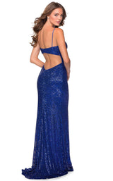 6 of 12 La Femme 28616 Royal Blue