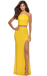 4 of 16 La Femme 28623 Yellow