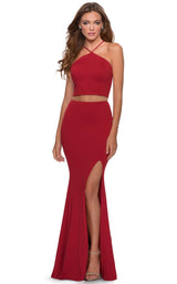 2 of 8 La Femme 28624 Red