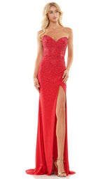 2 of 4 Colors Dress 2872 Red