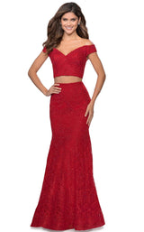 1 of 4 La Femme 28816 Red