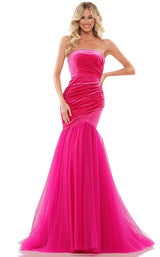 3 of 5 Colors Dress 2886 Hot Pink