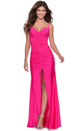 3 of 10 La Femme 28891 Neon Pink