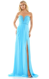 2 of 4 Colors Dress 2893 Turquoise