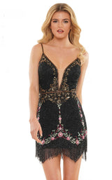 1 of 4 Colors Dress 2901 Dress Black