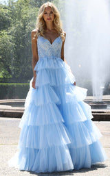 1 of 6 Colors Dress 2911 Light Blue