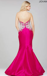 2 of 2 Jovani 29158BG Fuchsia