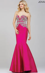 1 of 2 Jovani 29158BG Fuchsia