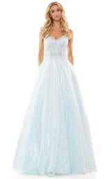 1 of 4 Colors Dress 2915 Light Blue