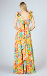 2 of 2 Lara 29270 Yellow Print