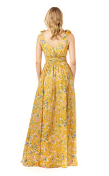 2 of 2 Lara 29275 Yellow Print