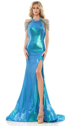 1 of 4 Colors Dress 2931 Turquoise