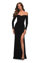 1 of 4 La Femme 29377 Black