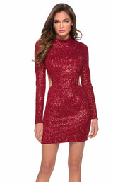 6 of 7 La Femme 29406 Red