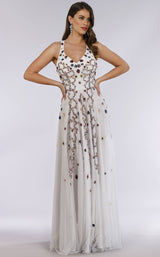 1 of 4 Lara 29544 White Multi