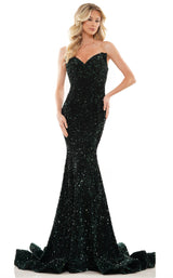 5 of 7 Colors Dress 2959 Deep Green