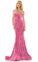 4 of 7 Colors Dress 2959 Hot Pink