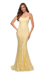 2 of 5 La Femme 29611 Pale Yellow