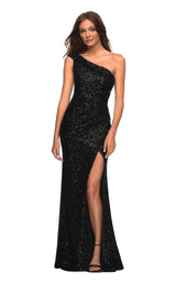 1 of 11 La Femme 29627 Black