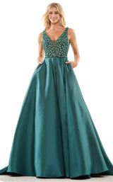 1 of 5 Colors Dress 2966 Deep Green
