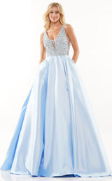 4 of 5 Colors Dress 2966 Light Blue