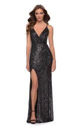 1 of 2 La Femme 29731 Gunmetal