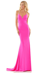3 of 4 Colors Dress 2974 Hot Pink