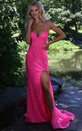 1 of 6 Colors Dress 2975 Hot Pink